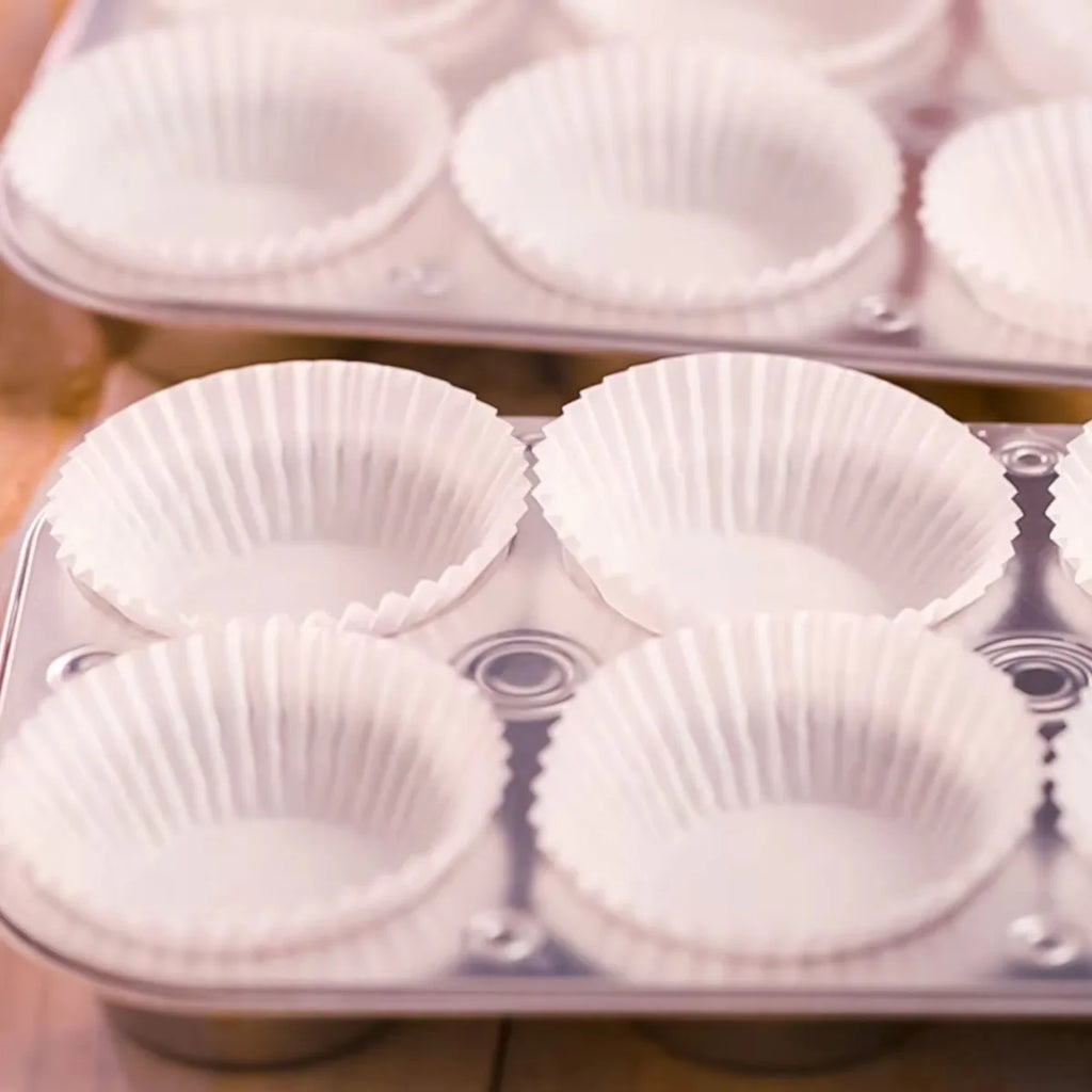 100-Pack Non-Stick Greaseproof Cupcake Liners – Muffin Baking Cups Cupcake Baking Liners SPOT