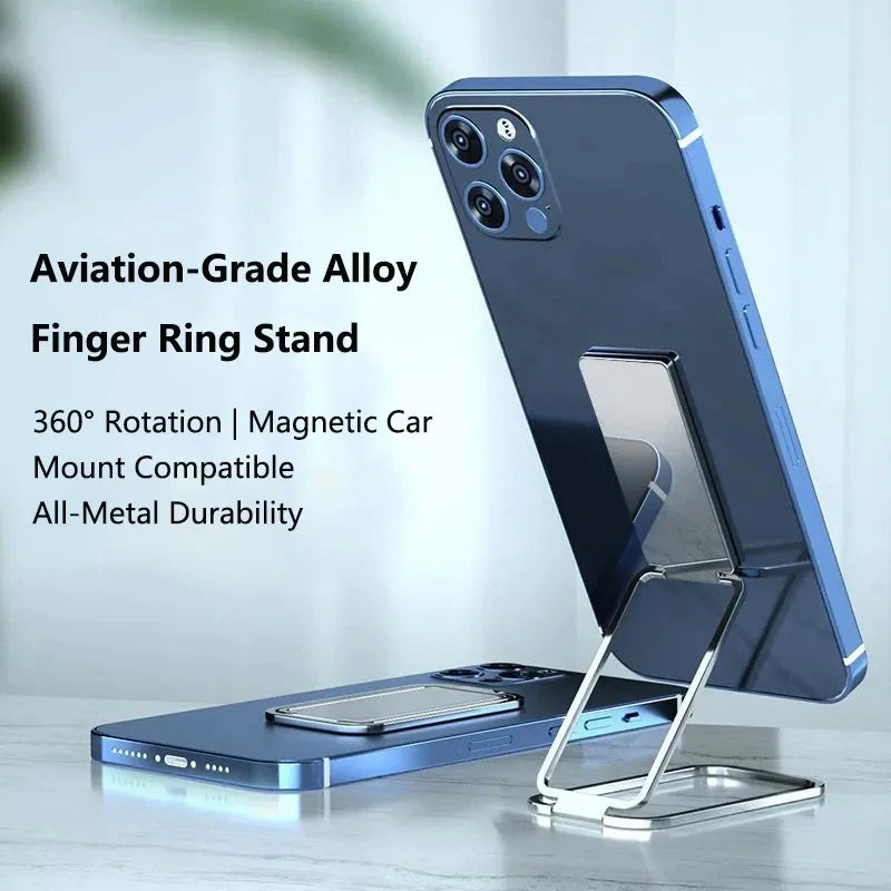 Foldable Metal Phone Ring Holder & Kickstand | Universal Grip Phone Ring Stand SPOT