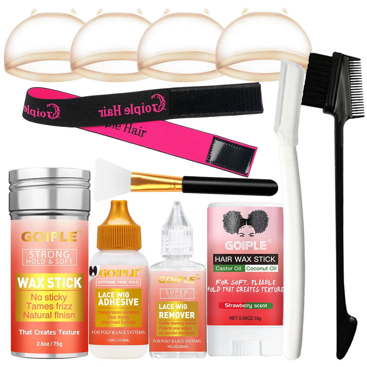 GOIPLE Hair Wax Stick – Frizz Control & Flyaway Smoother Hair Pomade Wax Stick SPOT 75wax-38ml-30ml-16g