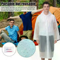 5-Pack Disposable Raincoats – Card-Size Portable Waterproof Disposable Raincoat SPOT Default Title