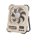 20000mAh Rechargeable Camping Fan – Desk, Ceiling & Portable Portable Camping Fan SPOT Khaki