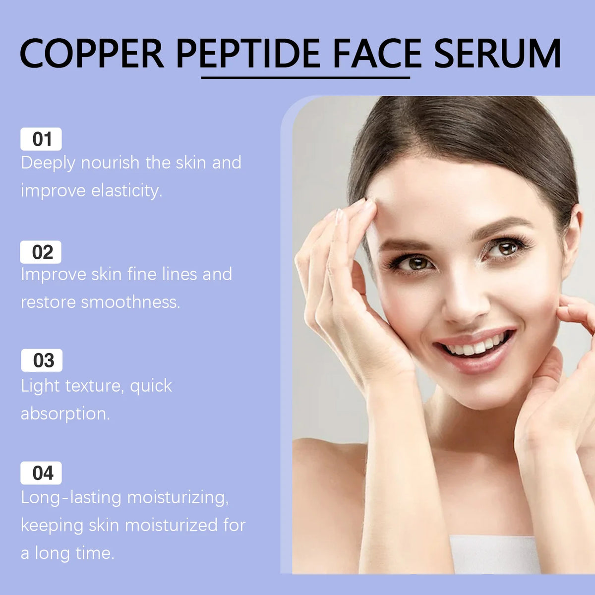 Copper Peptide Facial Serum – Firming & Brightening 30ml Facial Serum SPOT