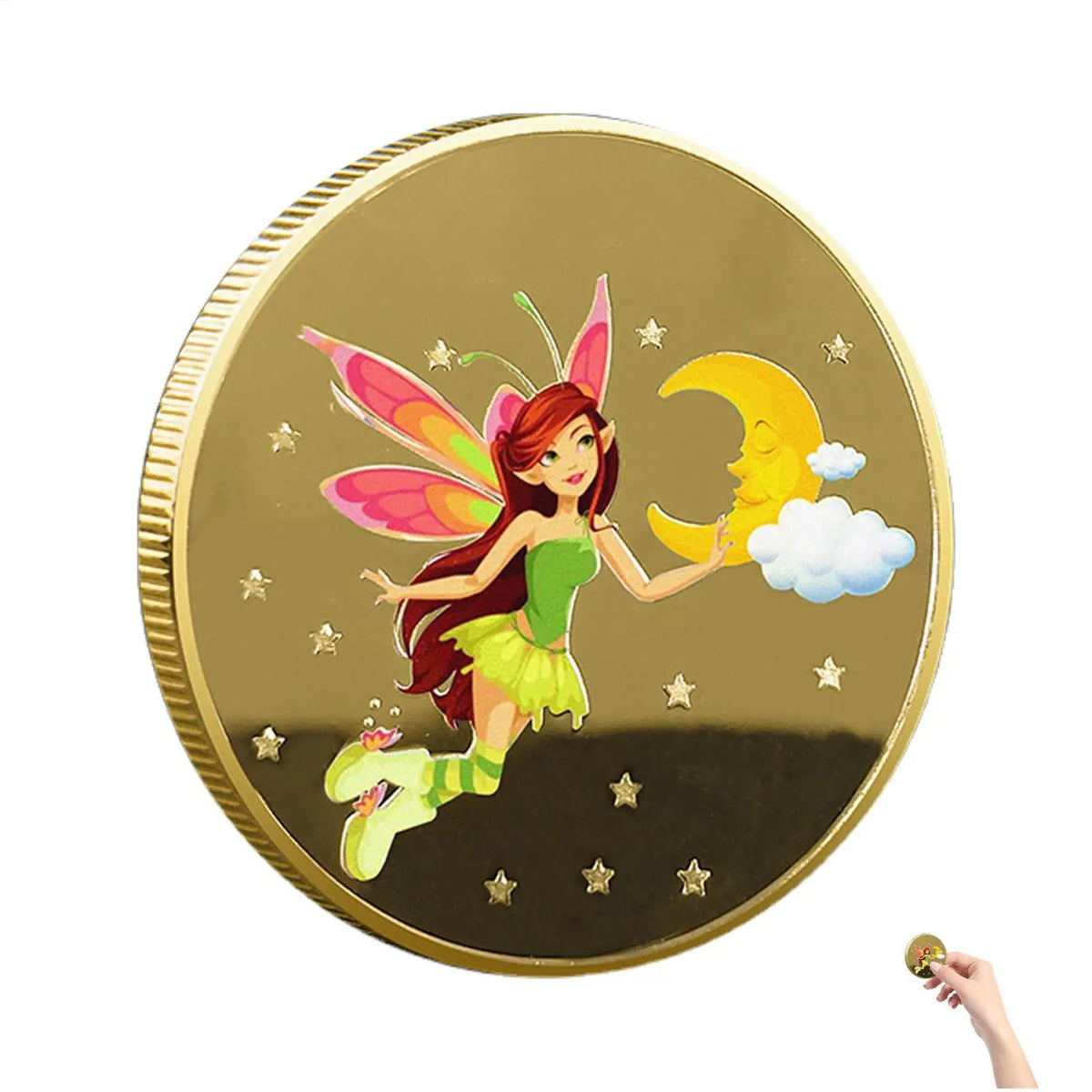Tooth Fairy Commemorative Gold Coin – Keepsake Gift for Kids Kids Keepsake Coin SPOT