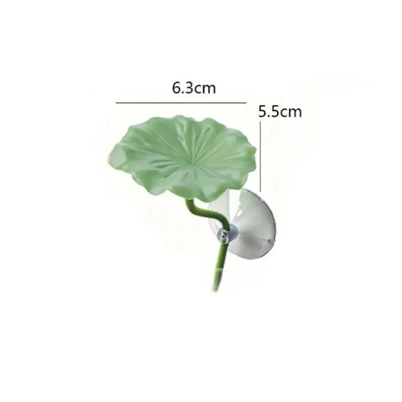 Soft Artificial Lotus Leaf Betta Rest – Aquarium Decor Aquarium Decor SPOT 63mm