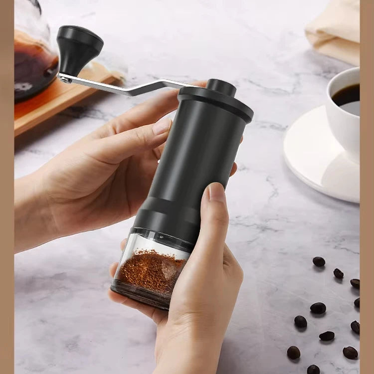 Manual Burr Coffee Grinder – Portable Stainless Steel Hand Grinder Manual Coffee Grinder SPOT