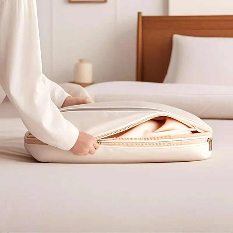 Compression Clothes Storage Bag with Hanger – Space-Saving Clothing Storage Bag SPOT