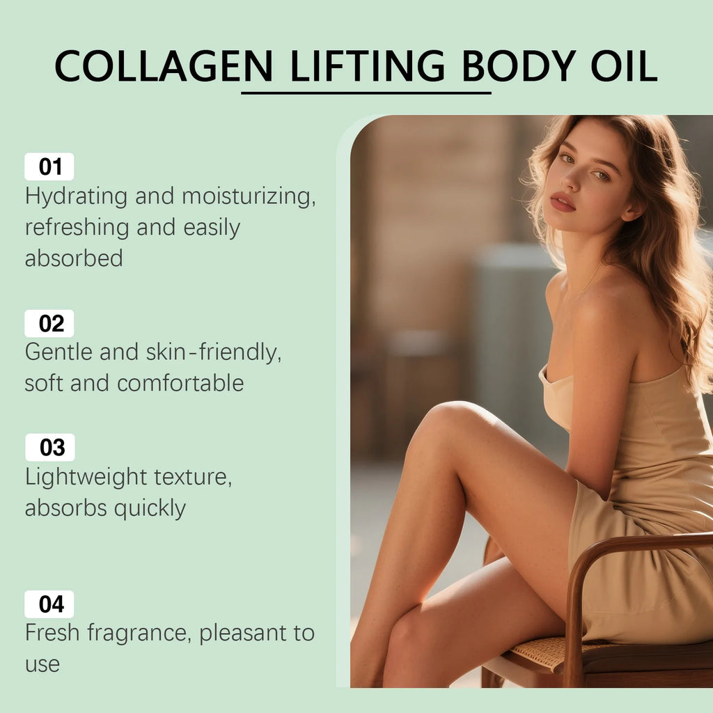 OceAura Collagen Firming Body Oil – Hydrating & Lifting Firming Body Oil SPOT