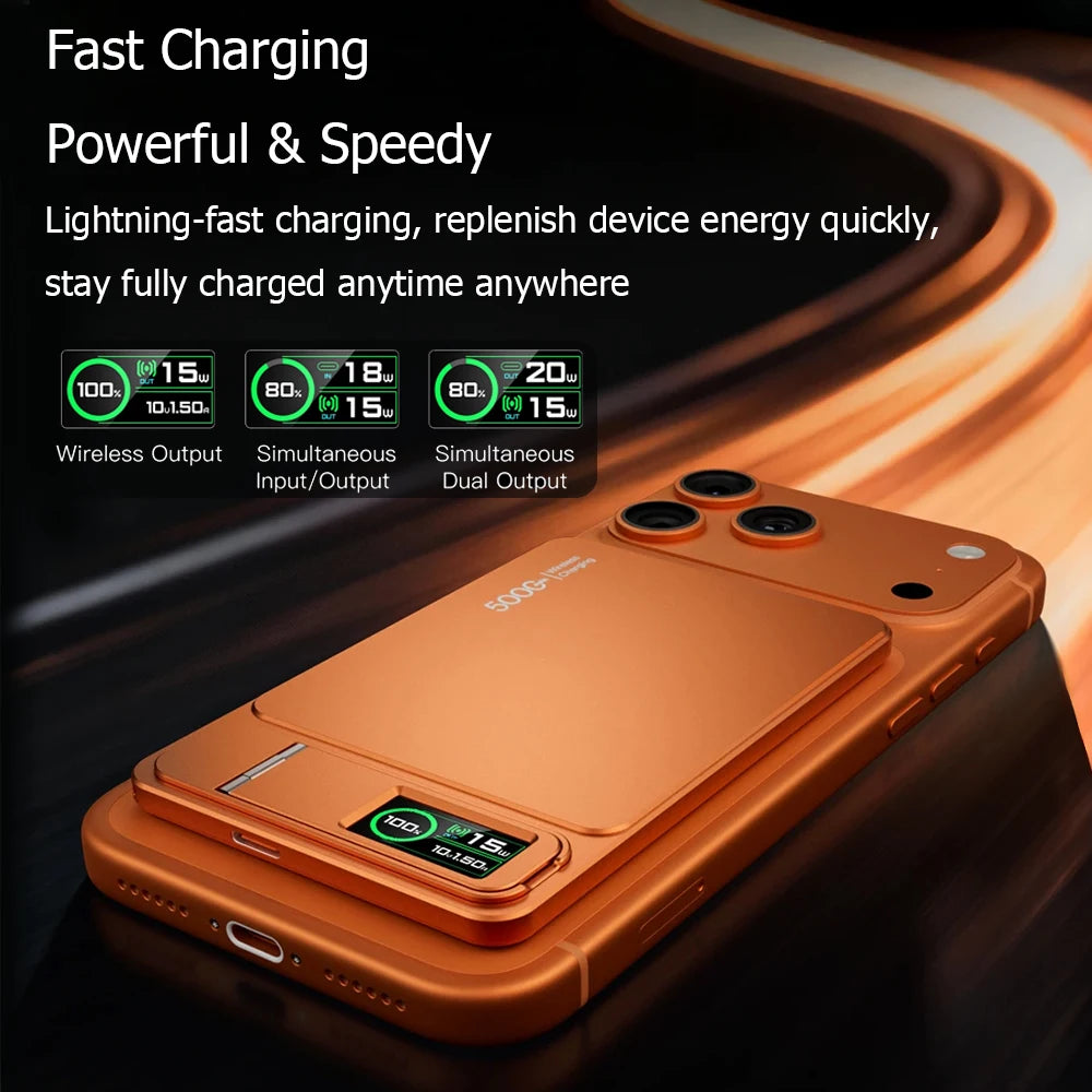 10000mAh Magnetic Wireless Power Bank – 15W MagSafe PD 20W Magnetic Power Bank SPOT