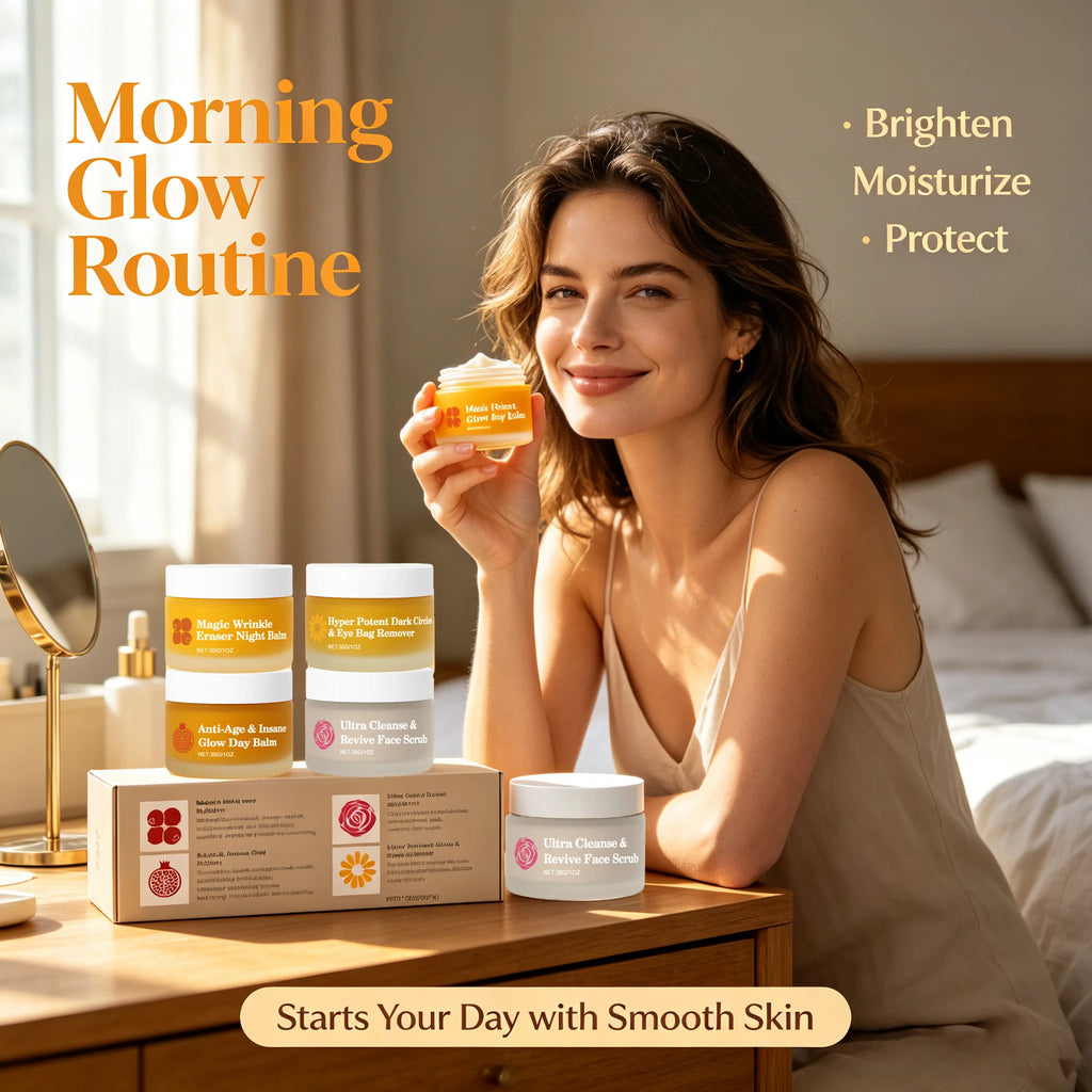 Day & Night Skin Renewal Kit – Firming Face & Eye Cream Set Skincare Gift Set SPOT