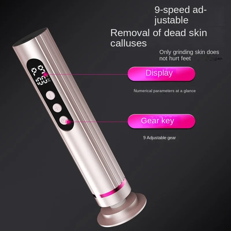 Electric Callus Remover & Foot File – 9-Speed Pedicure Tool Electric Foot File SPOT
