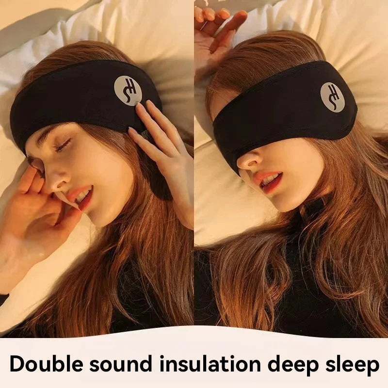Blackout Sleep Eye Mask with Earplugs – Light & Sound Block Sleep Mask Set SPOT