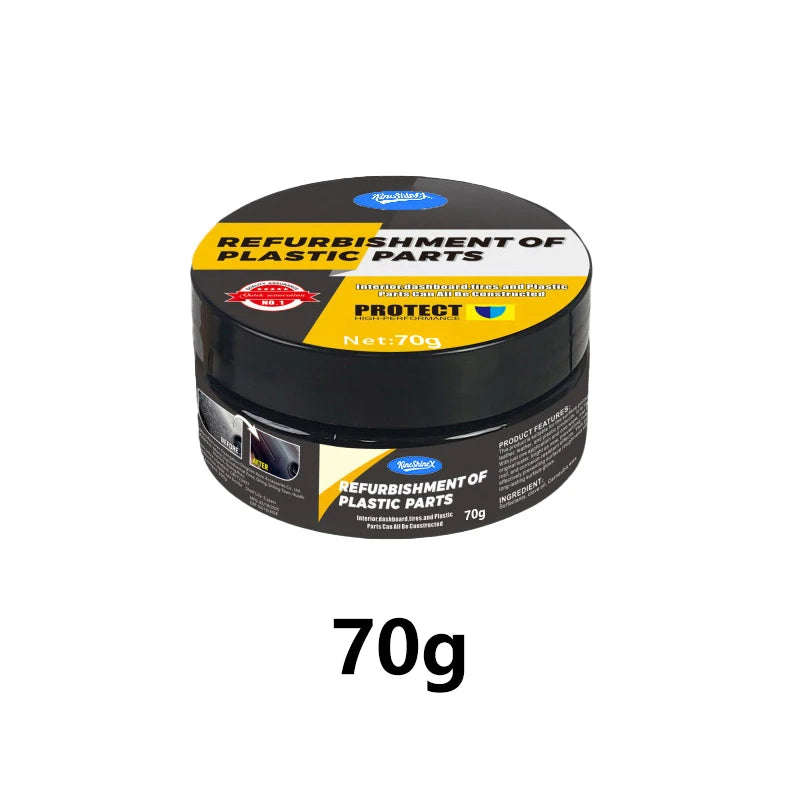 Automotive Plastic Repair Wax – Scratch Polish & Anti-Aging Cream Auto Plastic Polish SPOT 70g