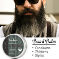 Lockmio Vanilla Beard Balm – Soften, Style & Moisturize Beard Balm Wax SPOT Default Title