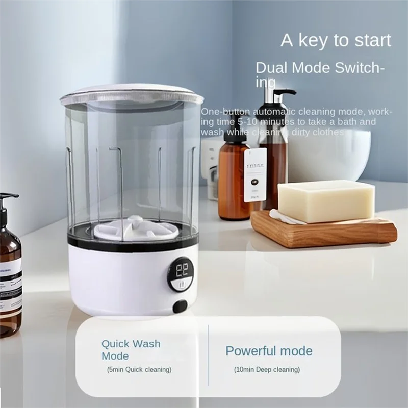 Portable Folding Mini Washing Machine for Underwear Portable Washing Machine SPOT