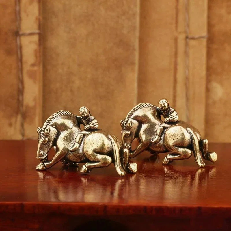 2026 Year of the Horse Brass Feng Shui Horse Figurine Feng Shui Figurine SPOT