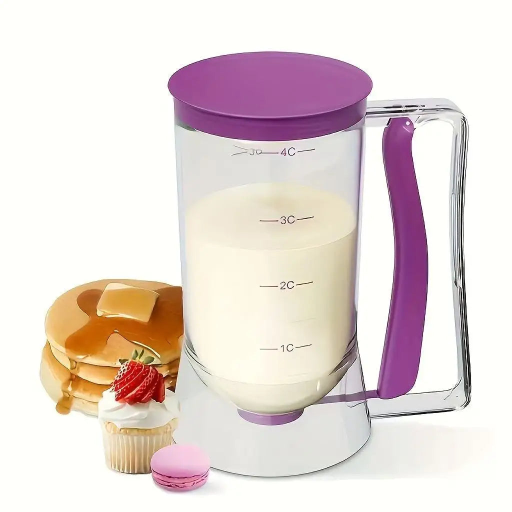 4-Cup Batter Dispenser for Pancakes, Cupcakes & Waffles Batter Dispenser SPOT