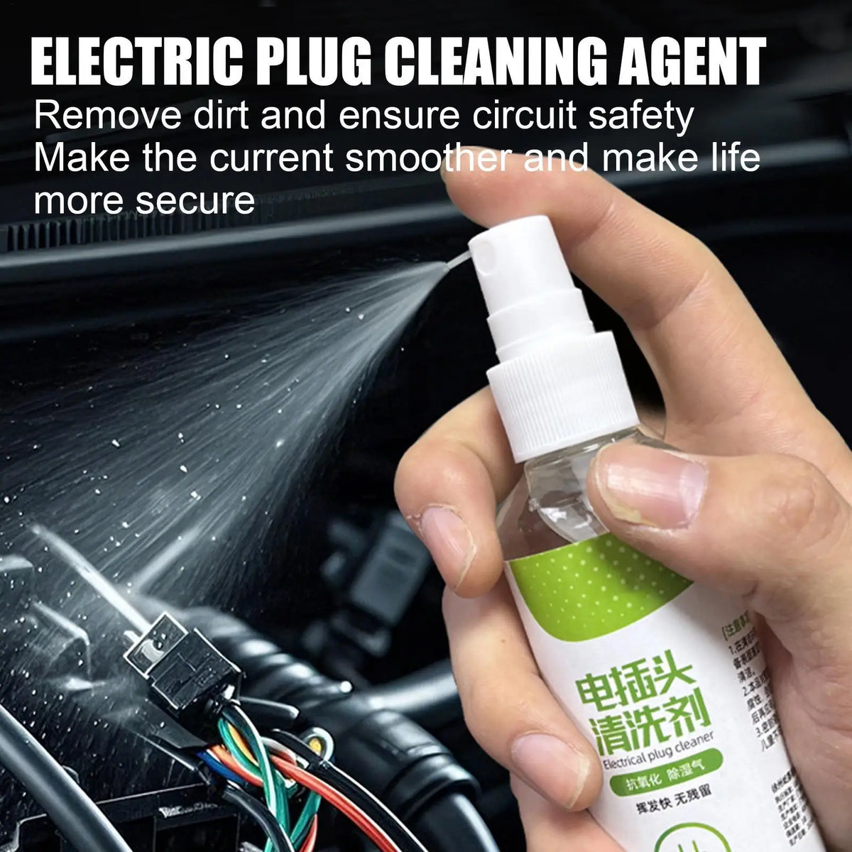 100ml Electrical Contact Cleaner – Fast-Drying Aerosol Spray Electronic Contact Cleaner SPOT