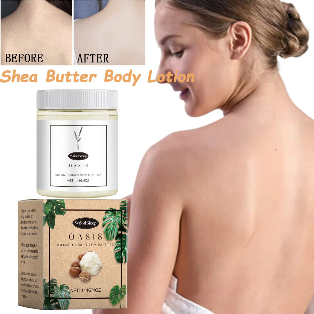 OceAura Magnesium Body Butter – Shea Butter Moisturizing Cream Body Butter Cream SPOT