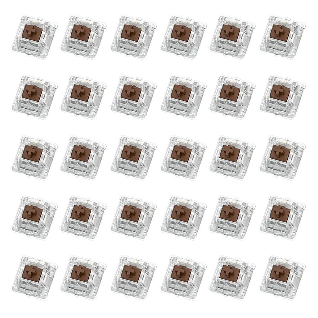 30-Pack Mechanical Keyboard Switches – Red, Brown, Green, Black Keyboard Switches SPOT