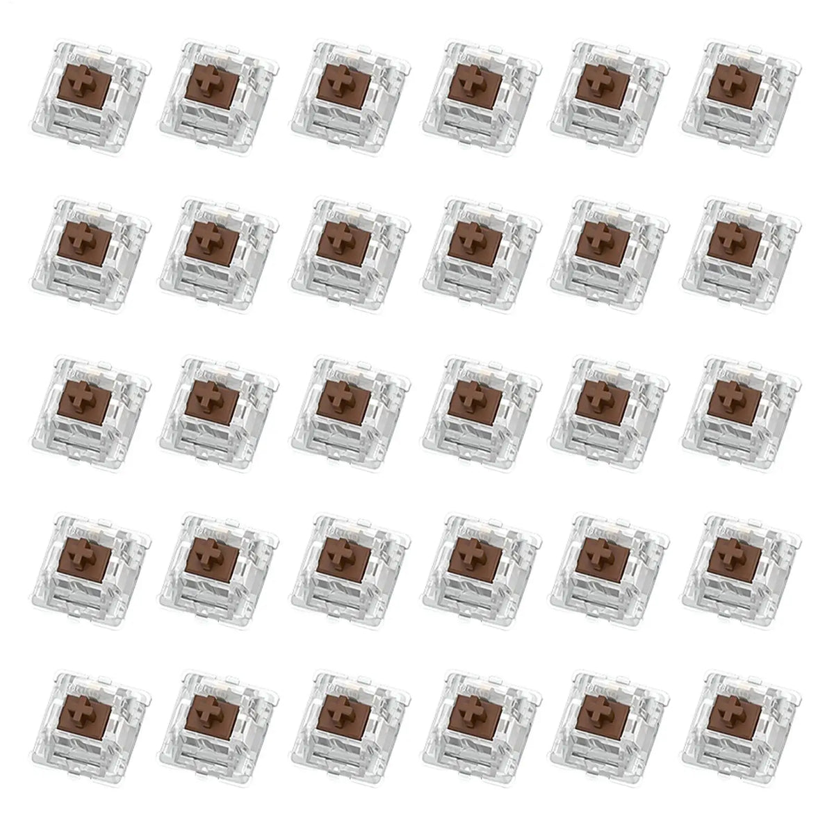30-Pack Mechanical Keyboard Switches – Red, Brown, Green, Black Keyboard Switches SPOT