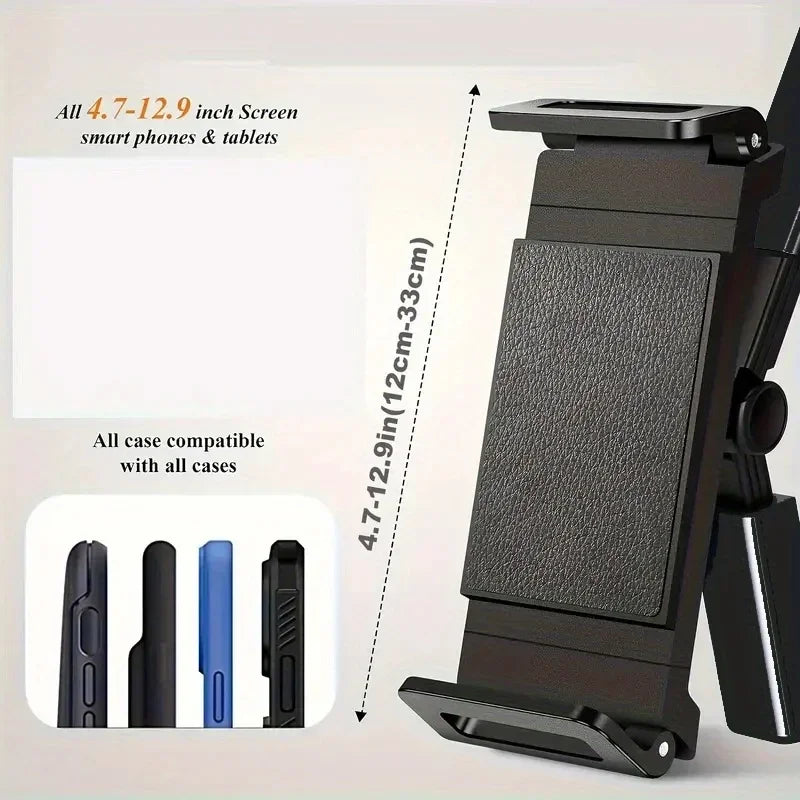 Car Headrest Tablet Mount – 360° iPad Holder for Back Seat Car Tablet Mount SPOT