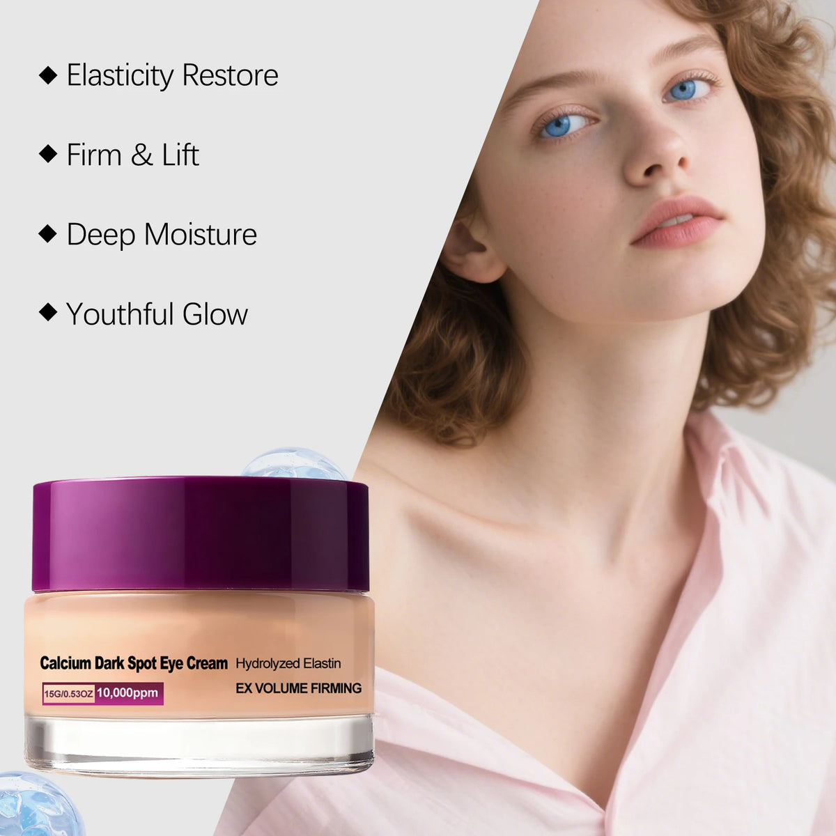 Hoygi Calcium Eye Cream – Firming, Hydrating & Dark Spot Eye Cream SPOT