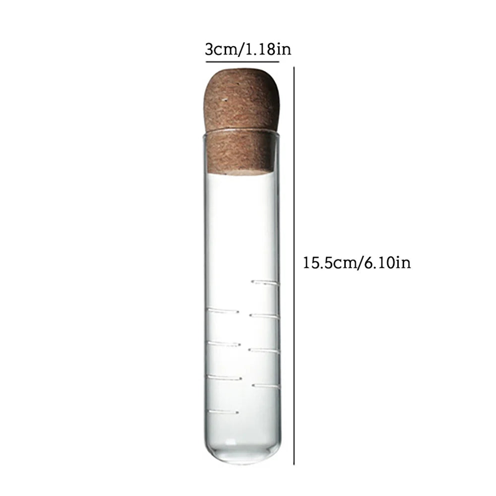 Glass Tea Infuser with Cork Lid – Loose Leaf Strainer for Mugs Tea Infuser SPOT 1pc
