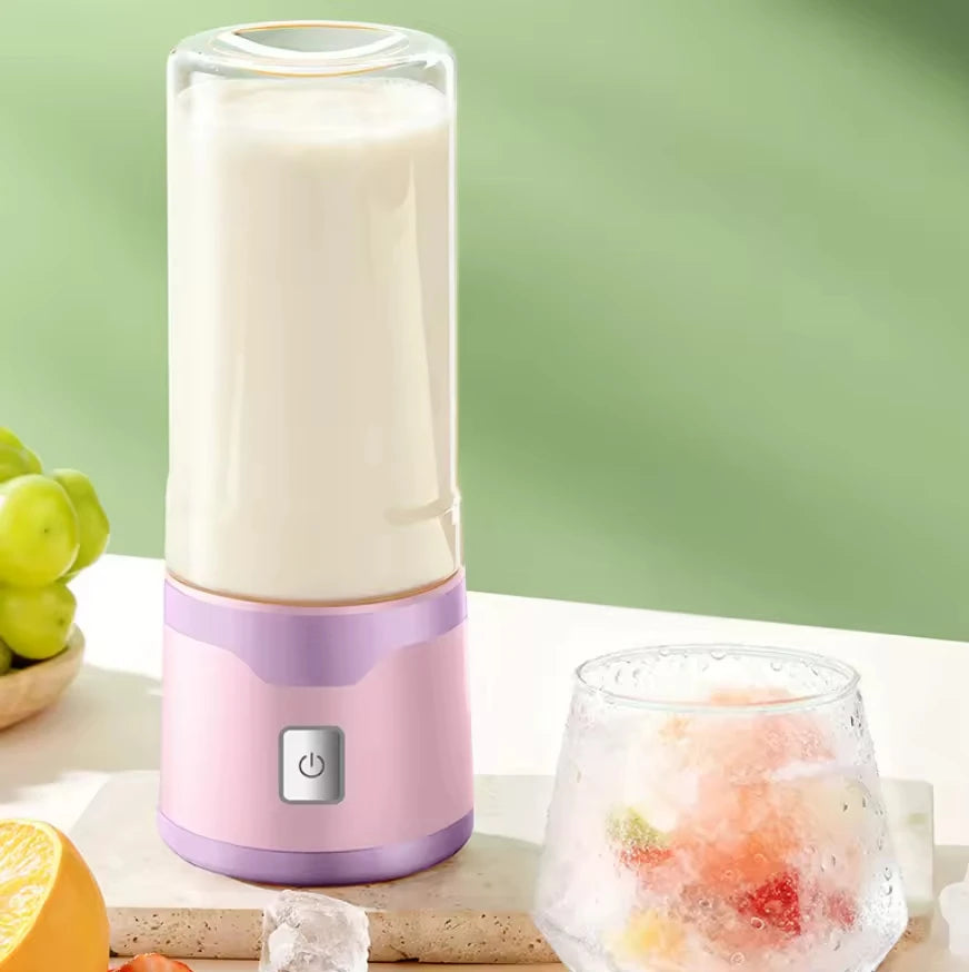 18-Blade Portable USB Rechargeable Juicer Blender Cup 500ML Portable Juicer Blender SPOT