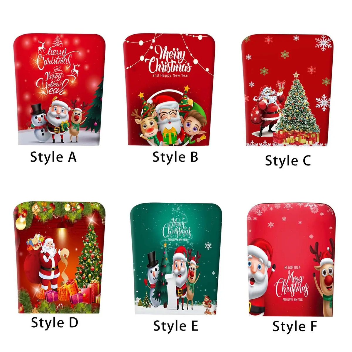 Polyester Chair Back Cover – Festive Dustproof Slipcover Chair Back Cover SPOT
