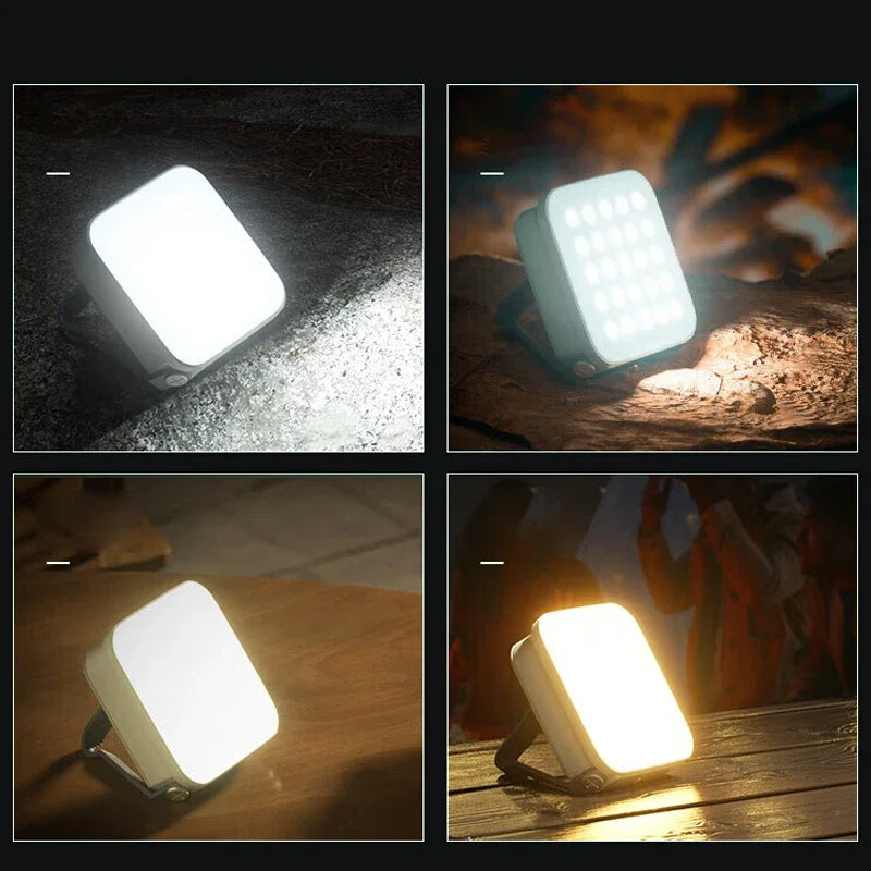 Rechargeable LED Flood Work Light 800Lm – Portable Camping Lantern LED Work Light SPOT