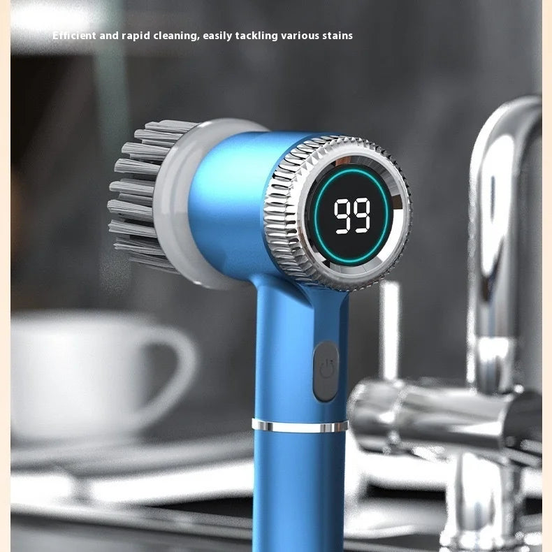 Electric Handheld Cleaning Brush – Kitchen & Bath Scrubber Electric Cleaning Brush SPOT