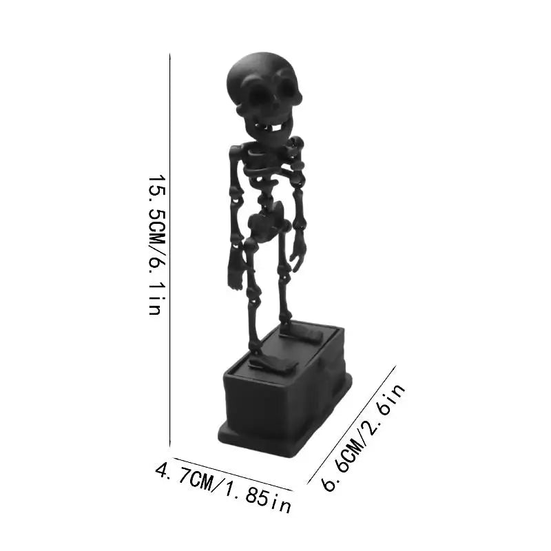 3D Printed Dancing Skeleton Aquarium Ornament – Non-Toxic PLA Aquarium Ornament SPOT