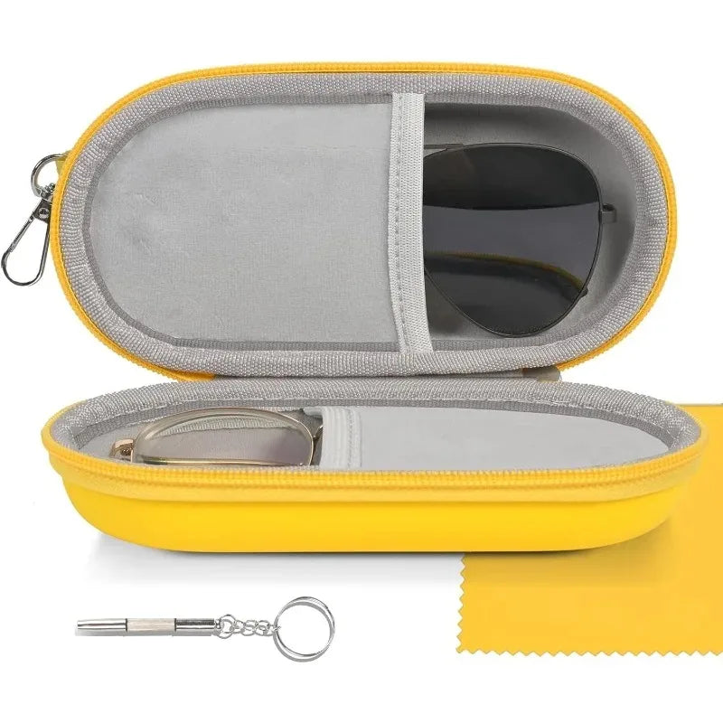 Double Glasses Case – Portable Eyewear Box for 2 Pairs Eyewear Storage Case SPOT