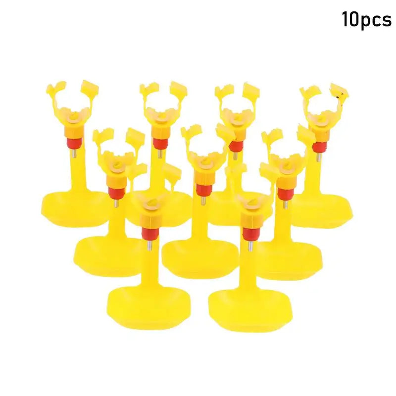 5-Pack Automatic Poultry Nipple Drinker Cups for 25mm Pipe Poultry Drinker Cups SPOT 10Pcs