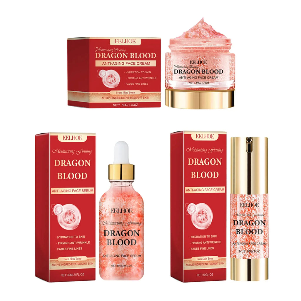 EELHOE Dragon's Blood Skincare Set – Face Serum & Creams Face Skincare Set SPOT