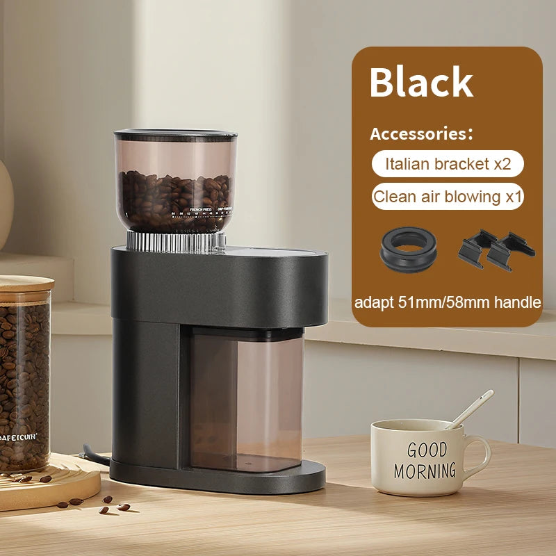 DUTRIEUX 51/58mm Burr Coffee Grinder 110V/220V | Espresso Burr Coffee Grinder SPOT Red