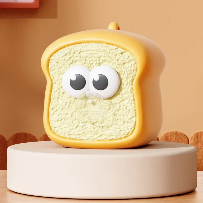 Toast Bread Squishy Toy – Soft Slow Rising Cheese Fidget Squishy Fidget Toy SPOT E