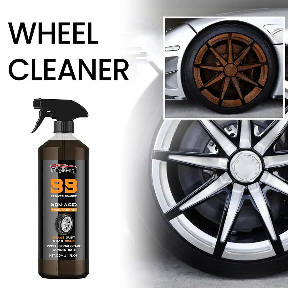 120ml Car Wheel Iron Remover & Rust Cleaner | Car Detailing Wheel Iron Remover SPOT