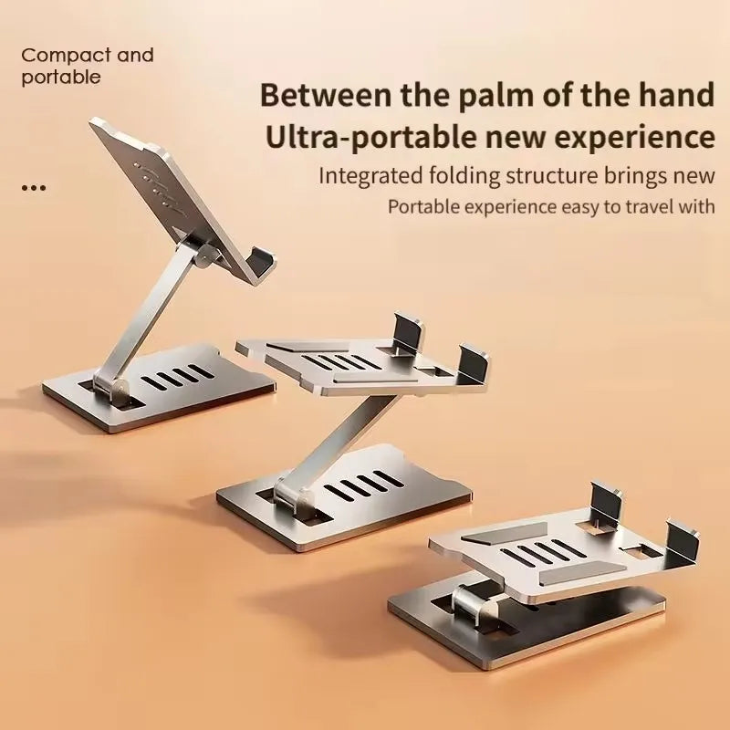 Foldable Metal Phone & Tablet Stand – 360° Adjustable Lazy Bracket Phone Tablet Stand SPOT
