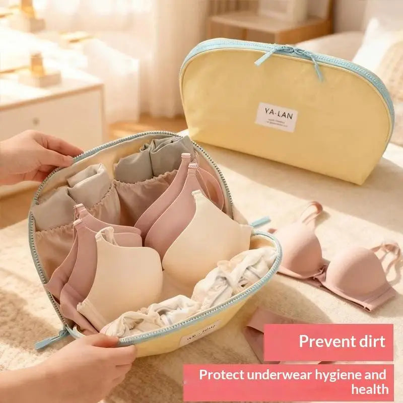 3-in-1 Underwear Travel Organizer Bag for Bras, Socks & More Travel Storage Organizer SPOT