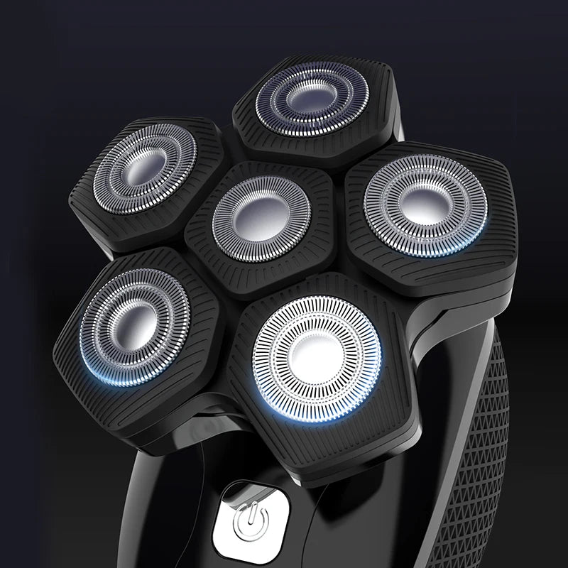 5-in-1 Men's Electric Rotary Shaver – 6D IPX6 Waterproof Electric Rotary Shaver SPOT
