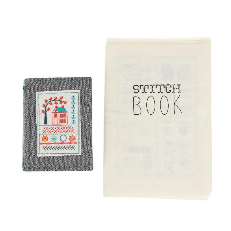 Embroidery Pattern Book – Handmade Fabric Cover DIY Craft Embroidery Craft Book SPOT