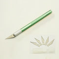 Precision Craft Knife Set – Carving, Cutting & Scrapbooking Precision Craft Knife SPOT Green rod - Blade