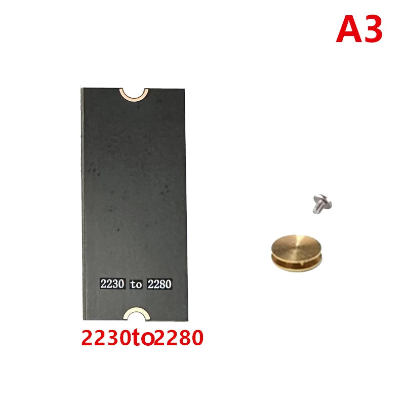 M.2 SSD Adapter Bracket – 2230 to 2242 & 2280 Converter SSD Adapter Bracket SPOT A3
