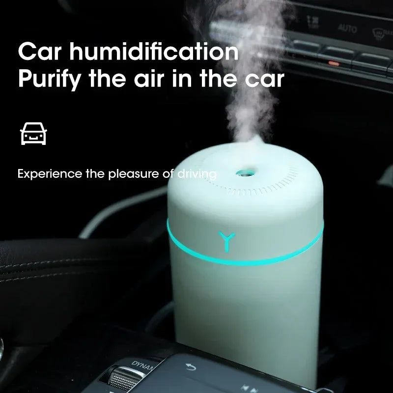420ml USB Cool Mist Humidifier & Aroma Diffuser Night Light Cool Mist Humidifier SPOT