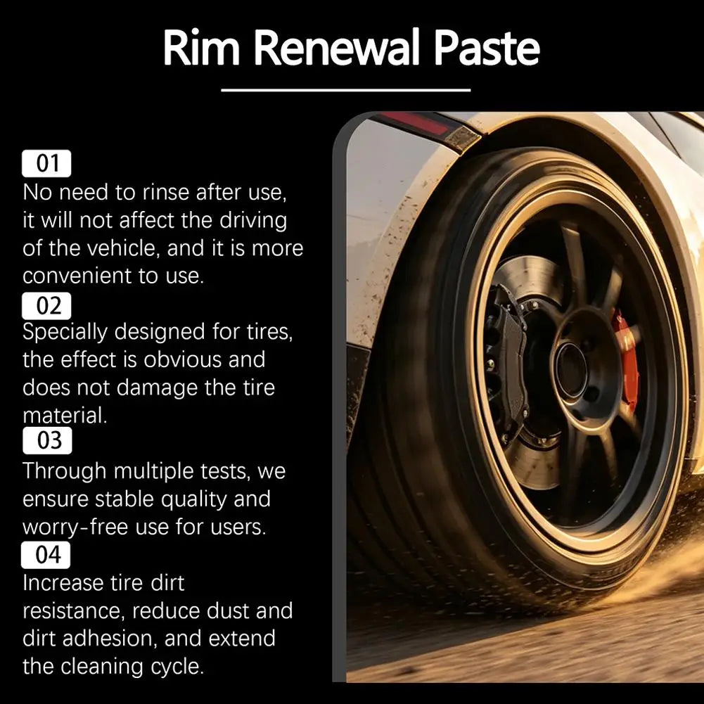 50ml Wheel Rim Renewal Paste – Car Scratch Repair & Restore Wheel Repair Paste SPOT