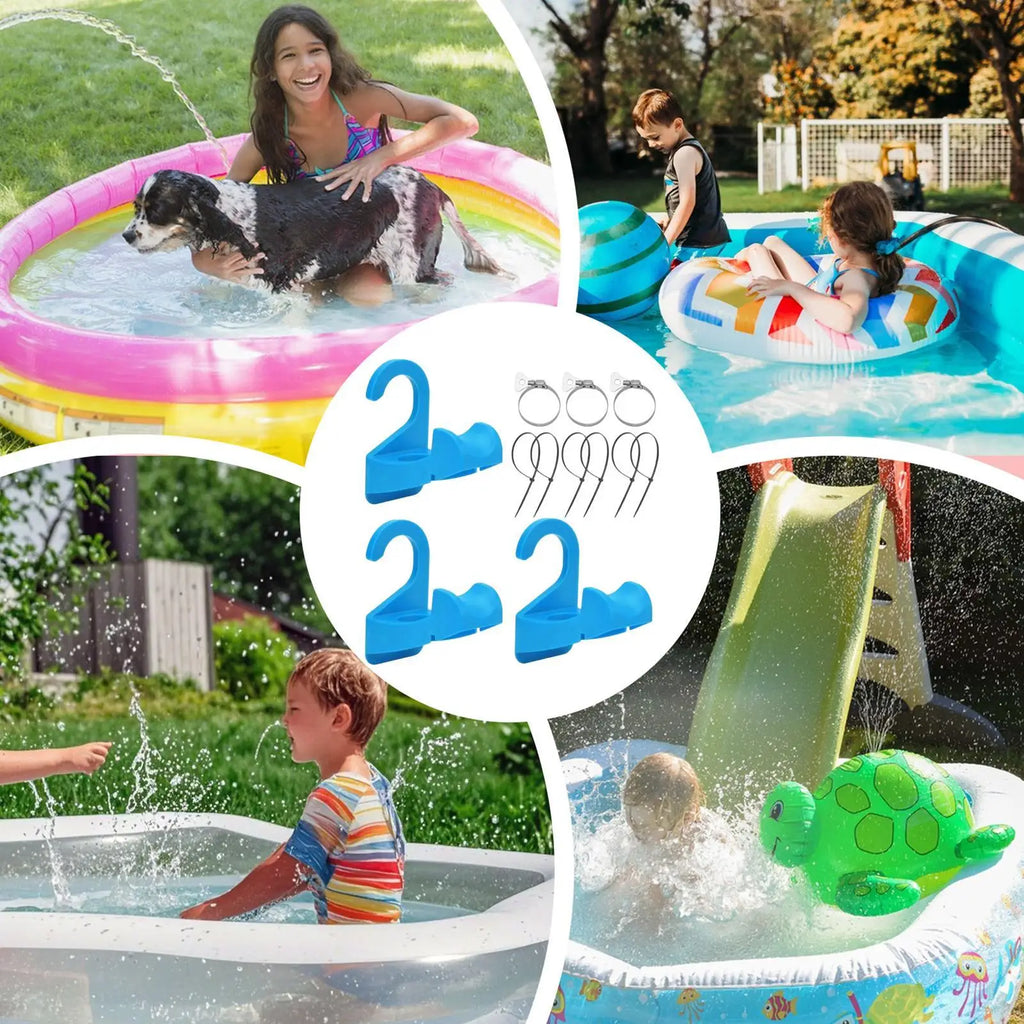 Pool Hose Holder 3-Pack – Non-Slip Ground Pipe Hanger Set Pool Hose Holder SPOT