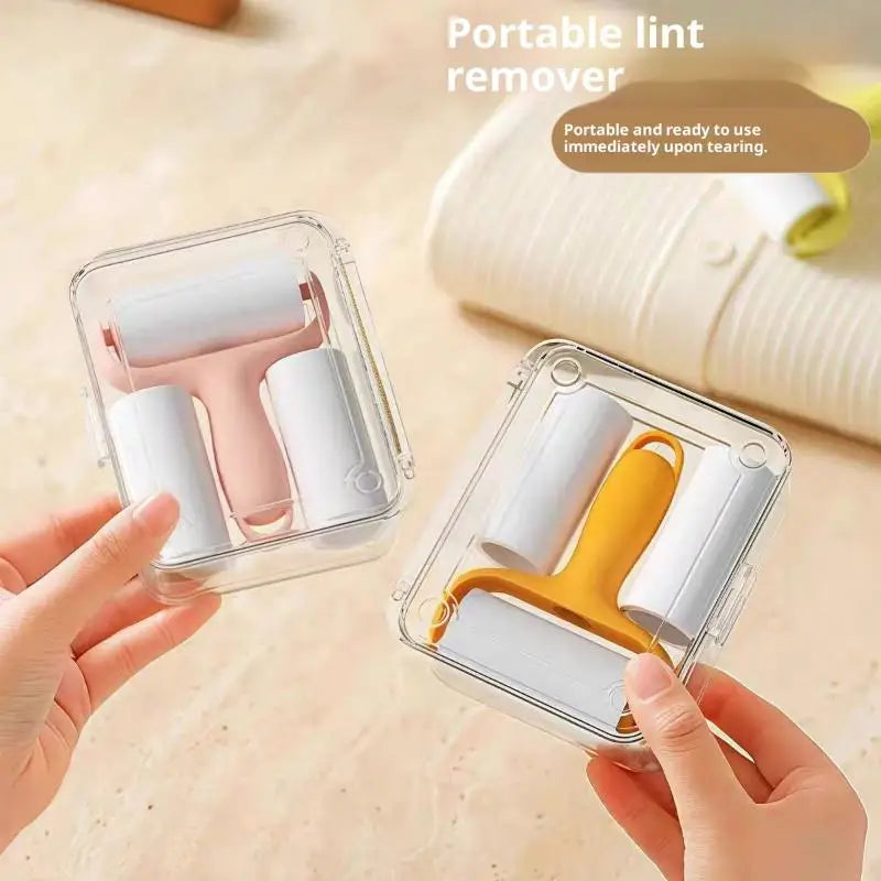 Mini Pet Hair Lint Roller – Reusable Adhesive Roller for Clothes Pet Lint Roller SPOT