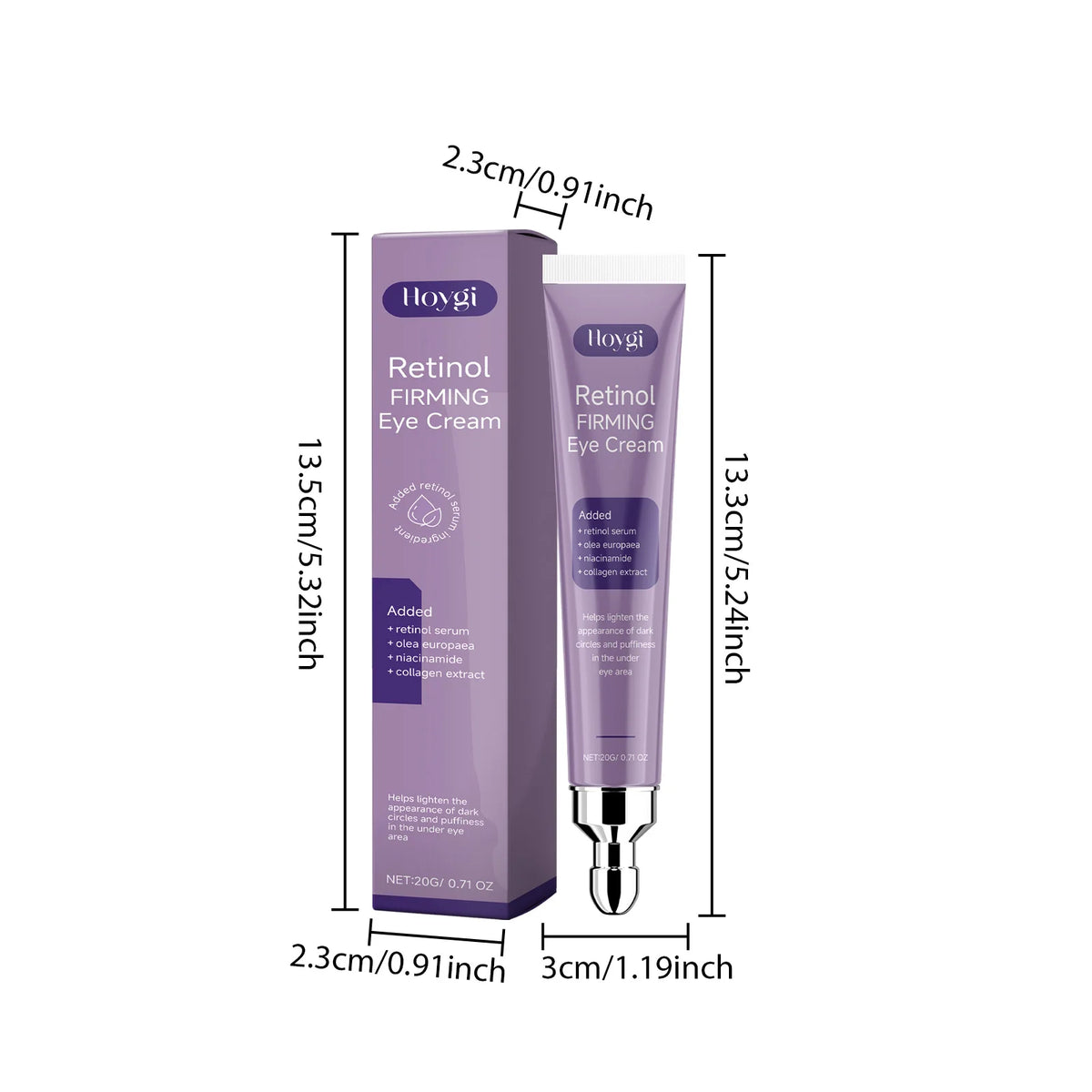Hoygi Retinol Firming Eye Cream – Brightening & Moisturizing Eye Cream SPOT