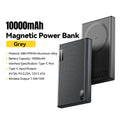 Essager 10000mAh Magnetic Power Bank 20W Wireless Charging Wireless Power Bank SPOT Grey 10000mAh